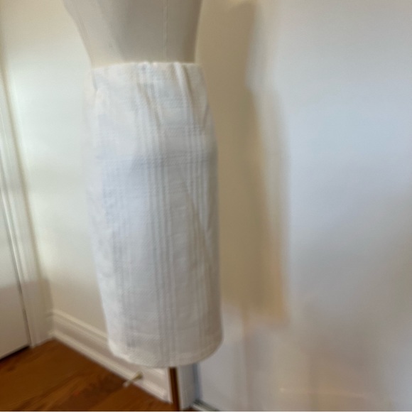 Bundle Cardigan and Skirt Set Jacob F21 Forever 21 Pencil Skirt White Gray - Picture 9 of 10